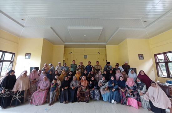 Pemerintahan Rumbio Jaya Adakan Pertemuan Dengan Pemilik Rumah Pemondokan MTQ Ke 52 Kab. Kampar
