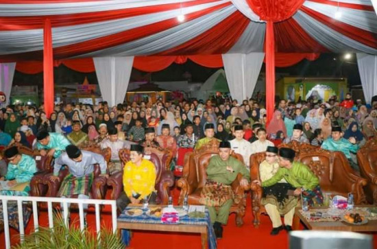Mtq ke 52 Secara Resmi Di Tutup, Kecamatan Rumbio Jaya Juara Umum III, Pawai dan Bazar Juara I